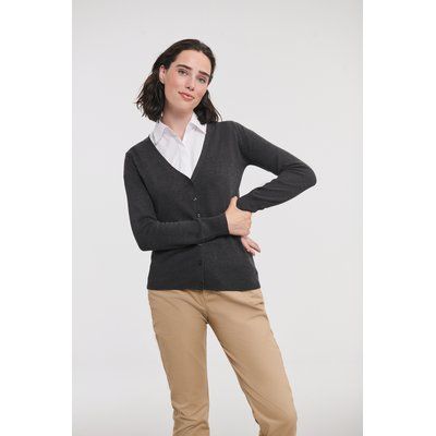 Cárdigan mujer cuello pico 50% algodón