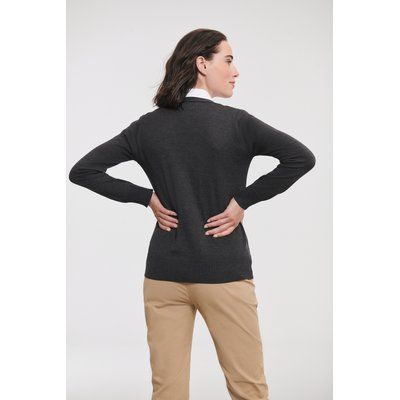 Cárdigan mujer cuello pico 50% algodón