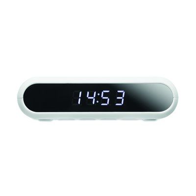 Cargador 10W con Reloj Despertador LED