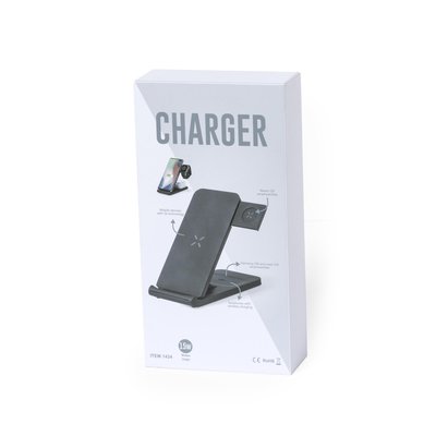 Cargador 15W con Soporte Plegable