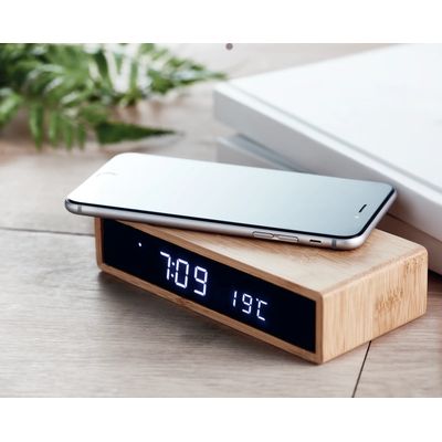 Cargador 5W Reloj Despertador y Temperatura