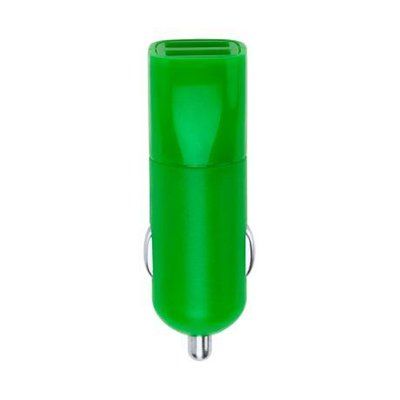 Cargador de coche 2100 mAh Verde Helecho Talla Única Adulto