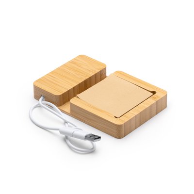 Cargador dos cuerpos USB y dos tipo C