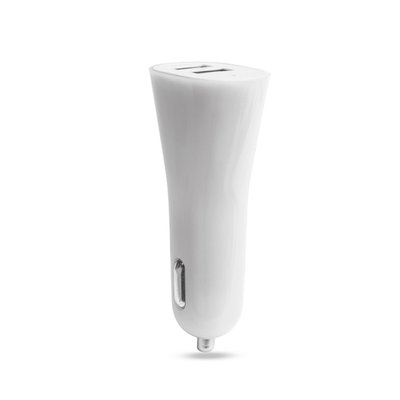 Cargador Dual USB 2100mA Mechero Coche Bla