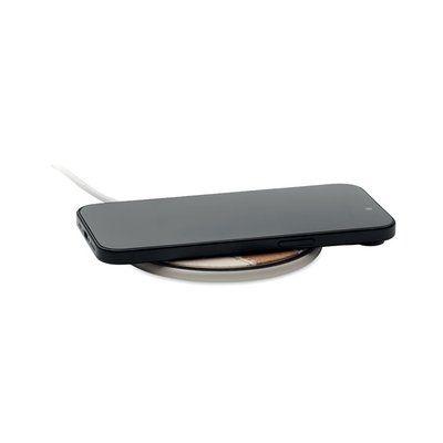 Cargador inalámbrico 15W corcho y algodón