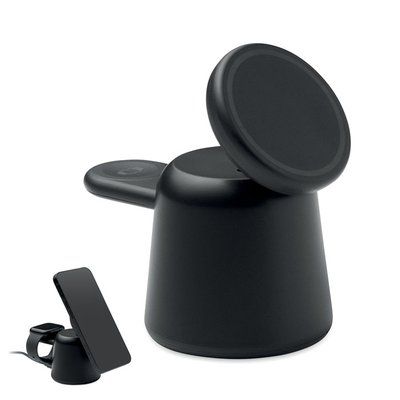 Cargador inalámbrico 3 en 1