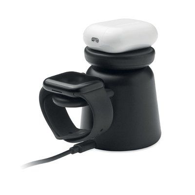 Cargador inalámbrico 3 en 1