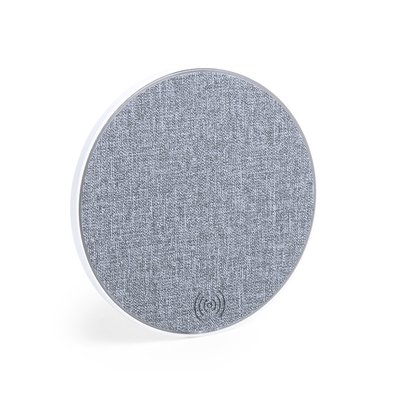 Cargador Inalámbrico 5W Poliéster Gri