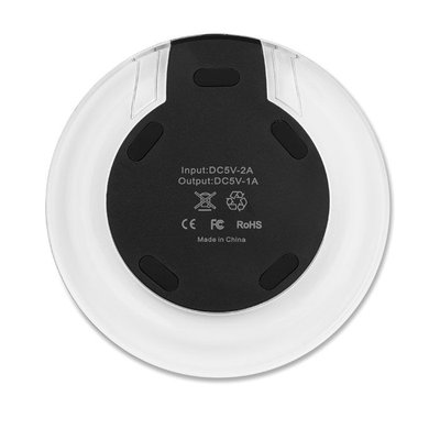 Cargador inalámbrico en ABS para smartphone