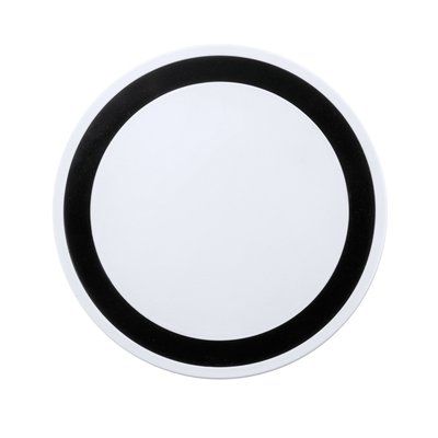 Cargador inalámbrico con anillo antideslizante y 5W Negro