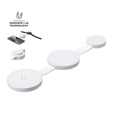 Cargador inalámbrico magnético 3 en 1