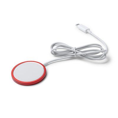 Cargador inalámbrico magnético de aluminio reciclado