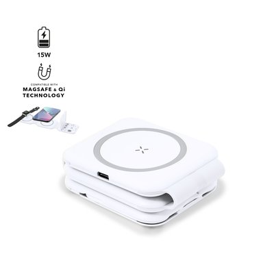 Cargador Inalámbrico Magnético Plegable 15W