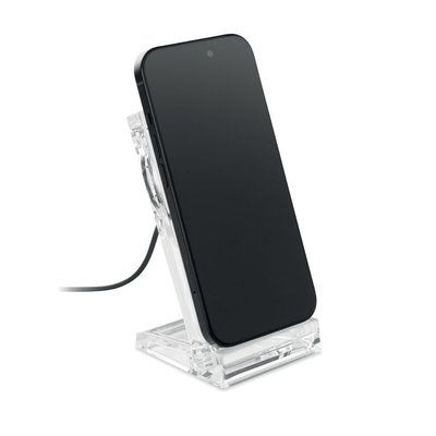 Cargador inalámbrico con soporte para teléfono