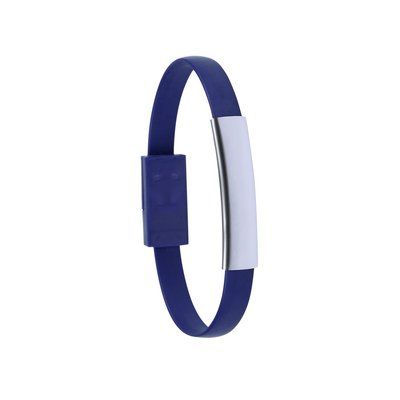 Cargador pulsera con conexión tipo-c Azul