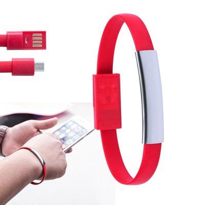 Pulsera cable USB con conexión Tipo-C