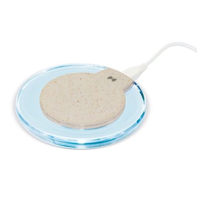 Cargador Qi Transparente ECO Friendly