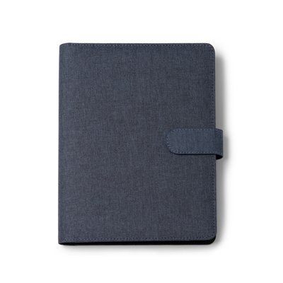 Carpeta A5 con bloc y cierre magnético Denim Vigore