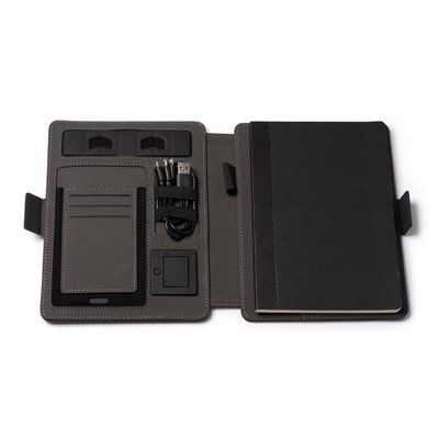 Carpeta con cargador inalámbrico