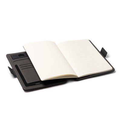 Carpeta con cargador inalámbrico