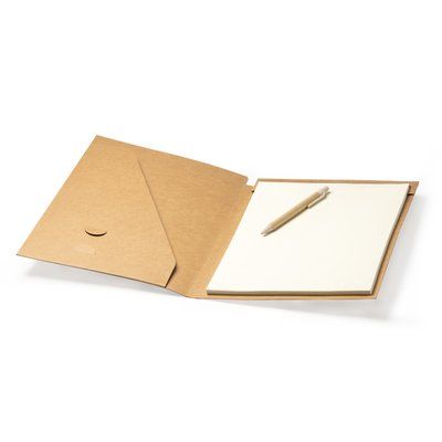 Carpeta de cartón con bloc extraíble