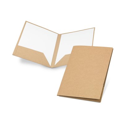 Carpeta de cartón Kraft  A4