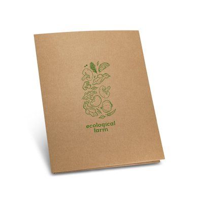Carpeta de cartón Kraft  A4