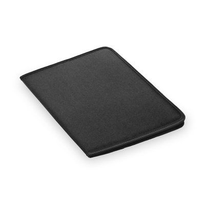 Carpeta de poliéster con bloc de notas y 2 bolsillos interiores Neg