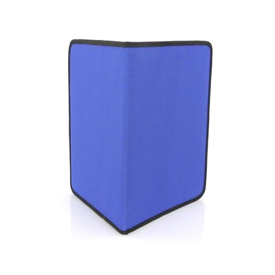 Carpeta de poliéster con bloc de notas y 2 bolsillos interiores