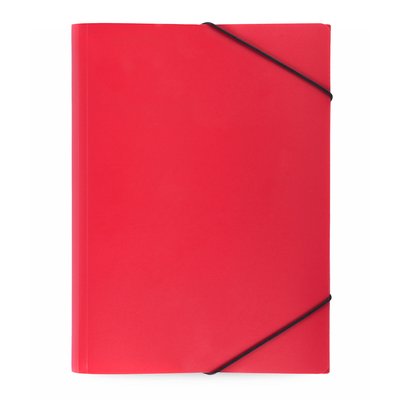 Carpeta en resistente PVC con gomas elásticas