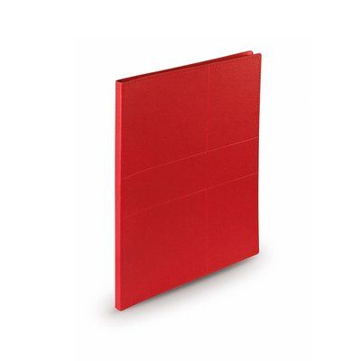 Carpeta Rígida Eco con Bloc Extraíble Rojo