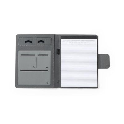 Carpeta RPET con Cargador Inalámbrico