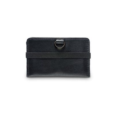Cartera de piel con bloqueo RFID