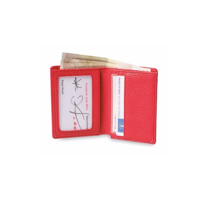 Cartera de polipiel brillante