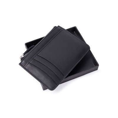 Cartera tarjetero de piel
