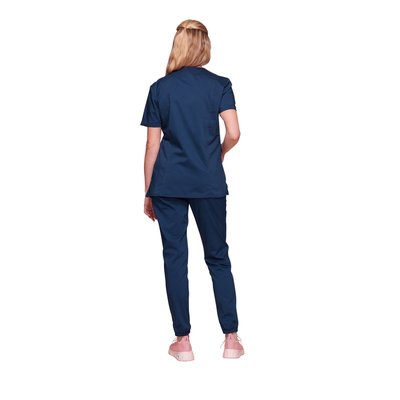 Casaca cruzada con bolsillos Navy M