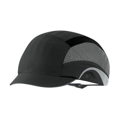 Casco de seguridad ligero con visera Black