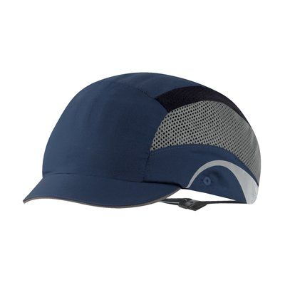 Casco de seguridad ligero con visera Navy