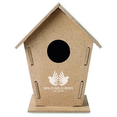 Caseta de madera para pájaros
