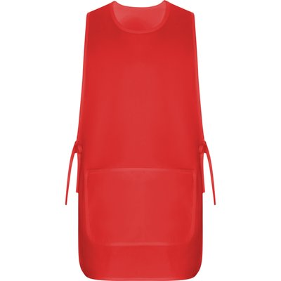 Casulla reversible con bolsillos Rojo UNICA