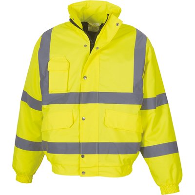 Cazadora alta visibilidad impermeable Hi Vis Yellow S