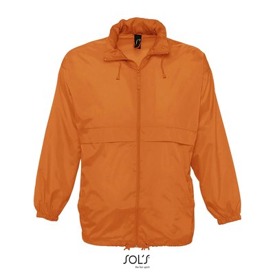 Cazadora Cortavientos Naranja S