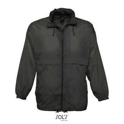 Cazadora Cortavientos Negro M
