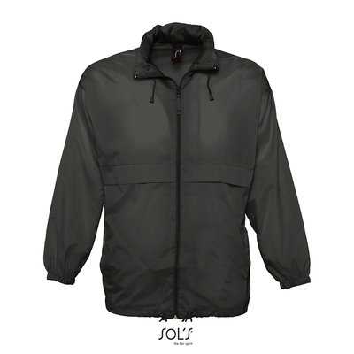Cazadora Cortavientos Negro S
