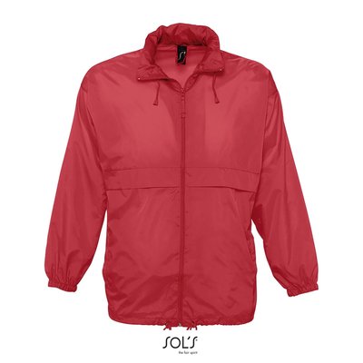 Cazadora Cortavientos Rojo Xs