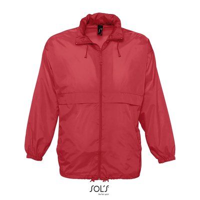 Cazadora Cortavientos Rojo Xxl