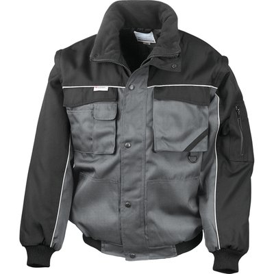 Cazadora mangas extraíbles Grey / Black M
