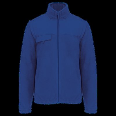 Cazadora de polar con mangas extraíbles Royal Blue L