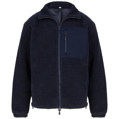 Cazadora Polar de poliester reciclado Navy XL