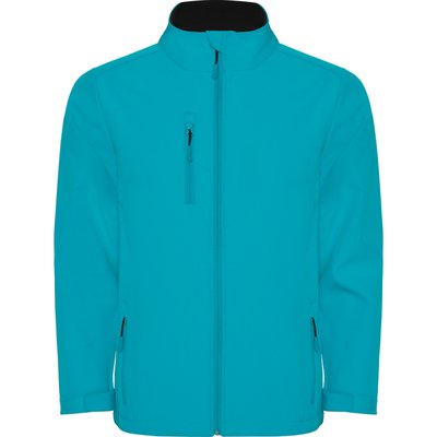 Cazadora Softshell con cremallera invertida Aguamarina S